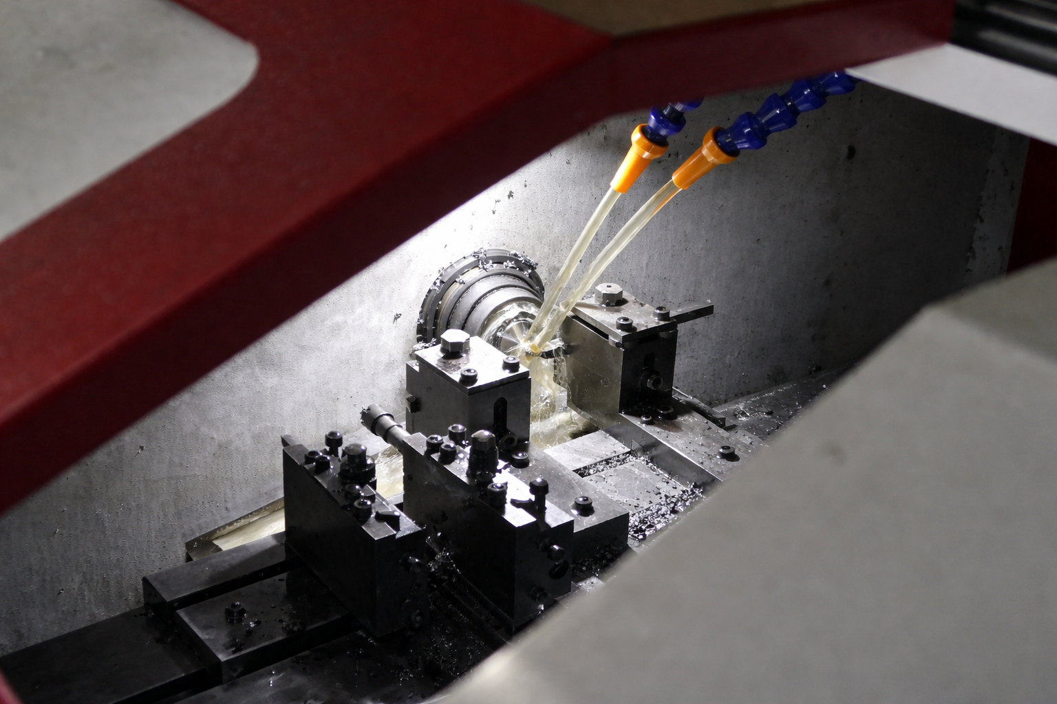 Swiss-type CNC machining of titanium piercing components