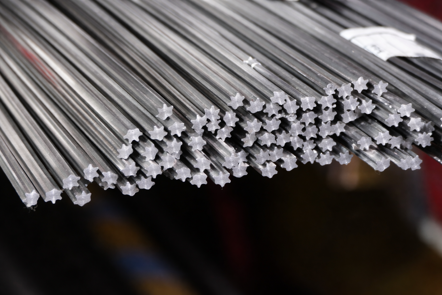 Implant-grade titanium bar stock